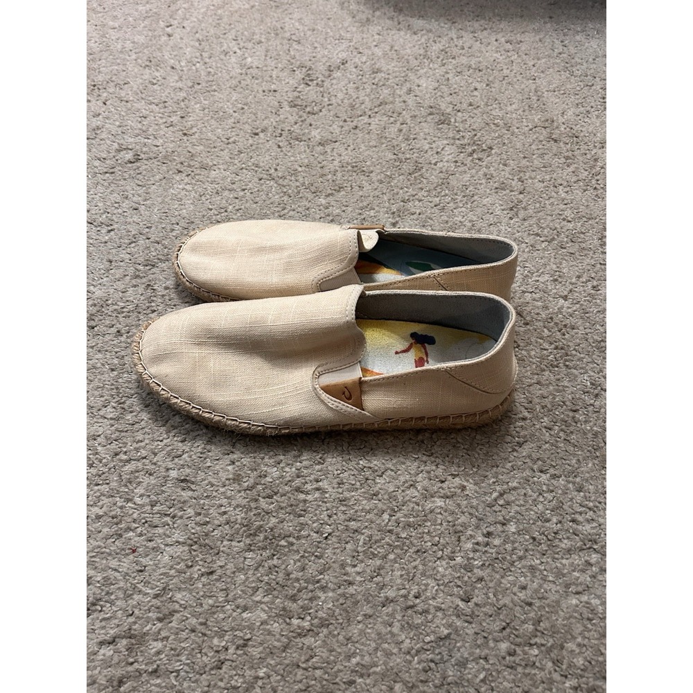Olukai Womens Espadrilles Kaula Paa Kapa - Size 9 - Tan / Beige